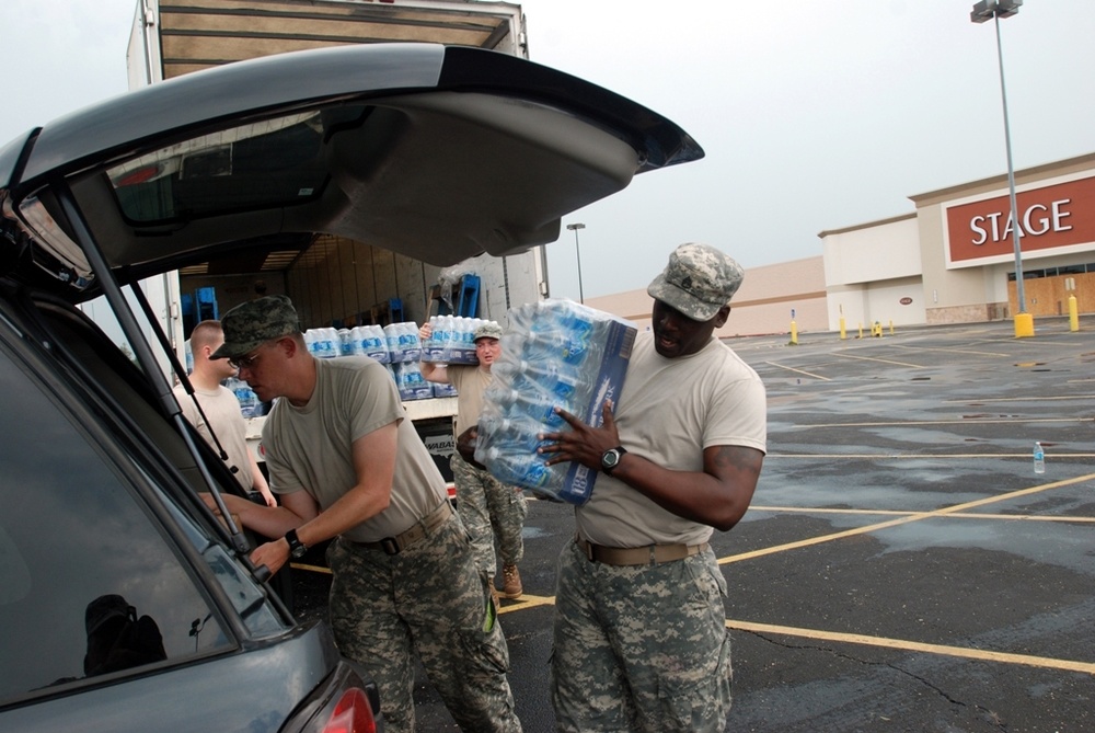 Food and Water Come on Line in Record Time
