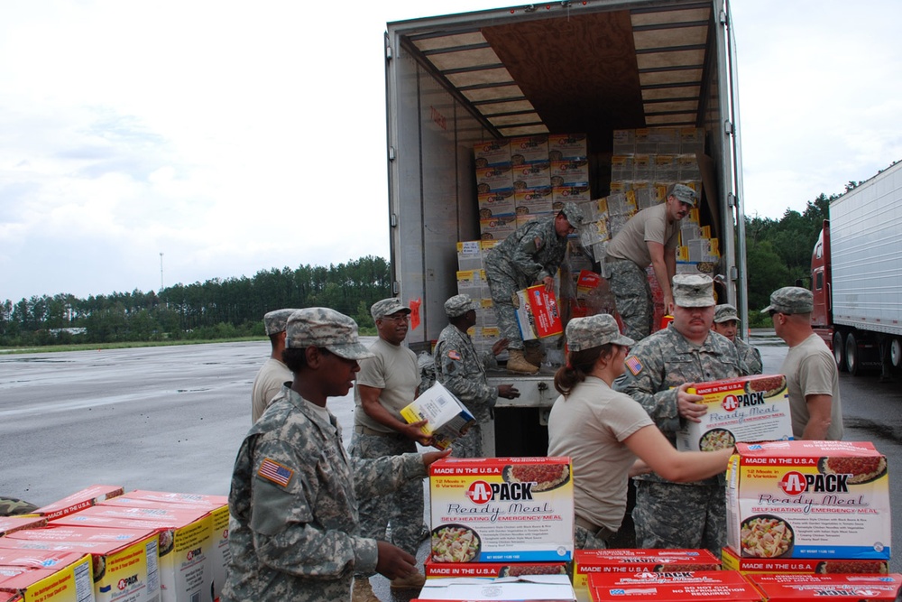 Pit Crews gear up at distribution points around the state
