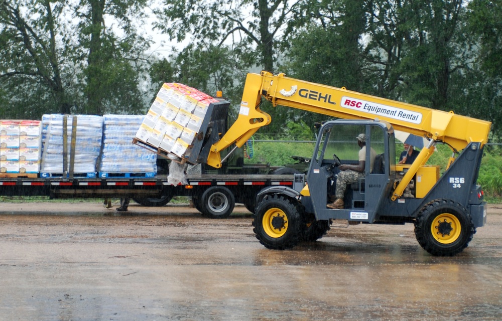 Pit Crews gear up at distribution points around the state