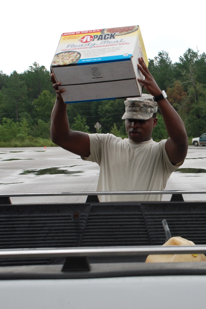 Pit Crews gear up at distribution points around the state