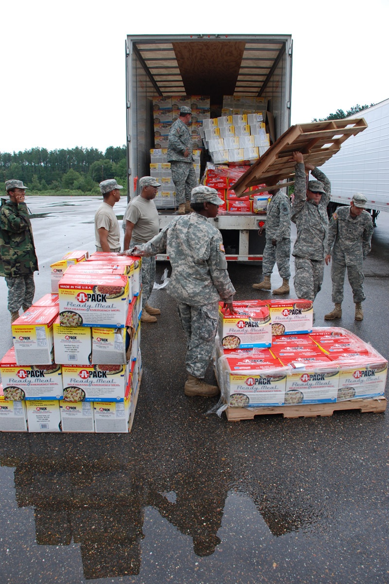 Pit Crews gear up at distribution points around the state