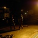 Iraqi Marines and British Soldiers Patrol Port