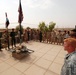 Iraqi Army posts colors, CF retires colors at PB Pickett in Northern Rashaad Valley
