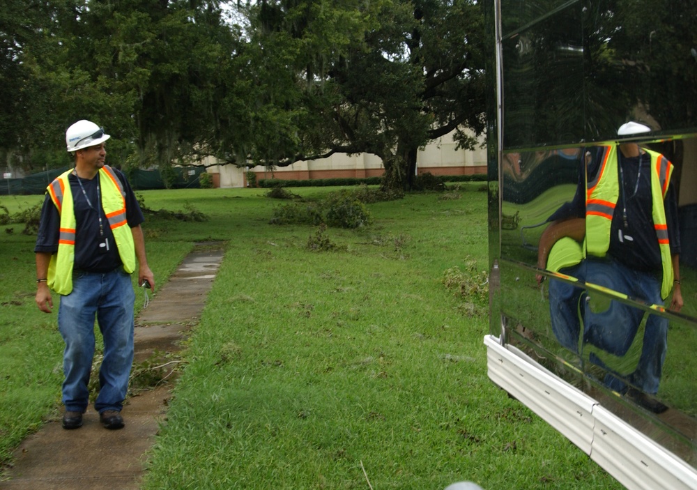 Hurricane Gustav damage assessment