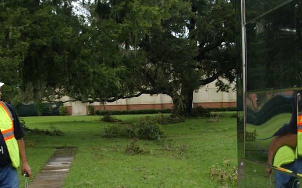 Hurricane Gustav damage assessment