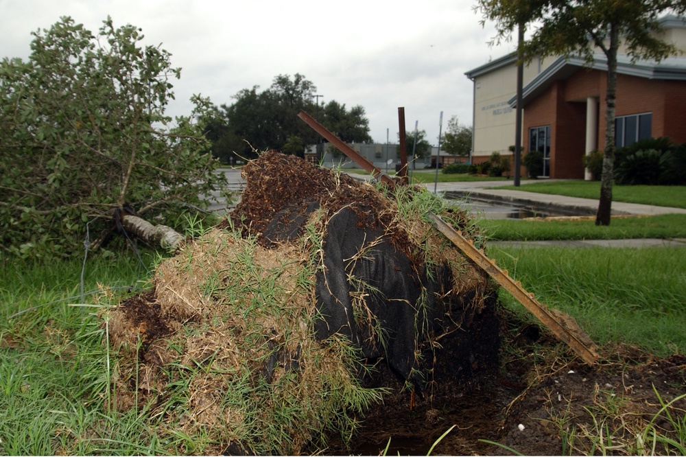 Hurricane Gustav damage assessment