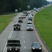 2nd of the 278th Cavalry Regiment Receives a Police Escort From the Baton Rouge Police Department