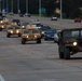 2nd of the 278th Cavalry Regiment Receives a Police Escort From the Baton Rouge Police Department
