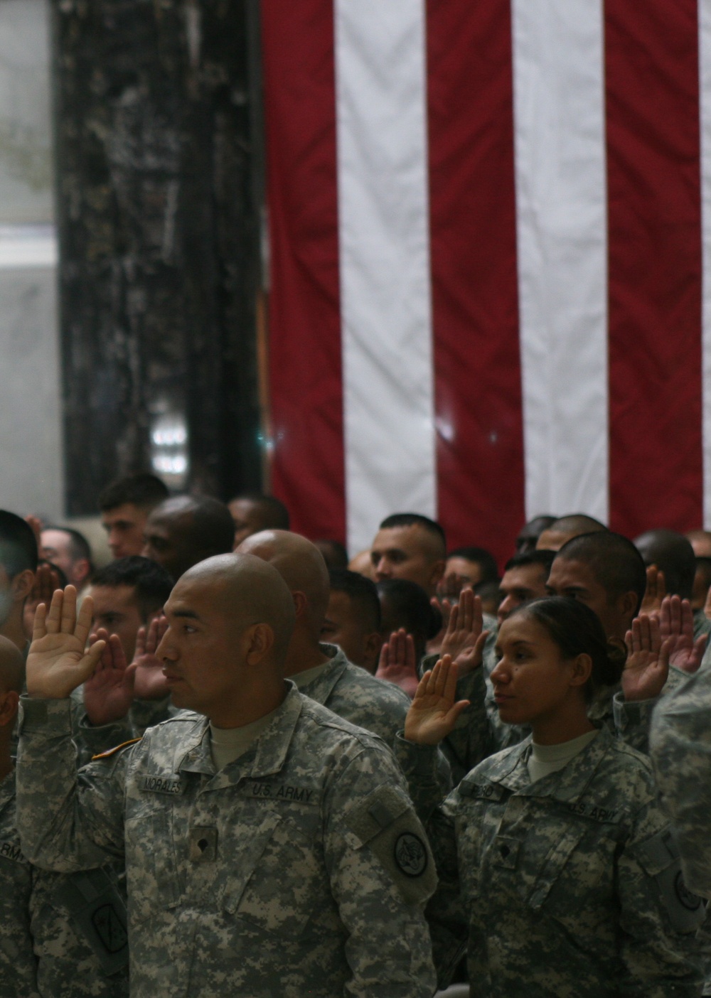 Ironhorse Soldiers 'on top of the world' after becoming U.S. citizens