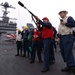 Final whistle and replenishment at sea