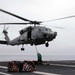 Final whistle and replenishment at sea