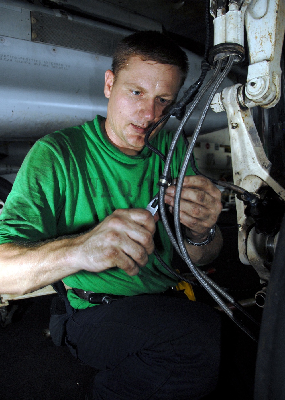 Operations aboard USS Abraham Lincoln