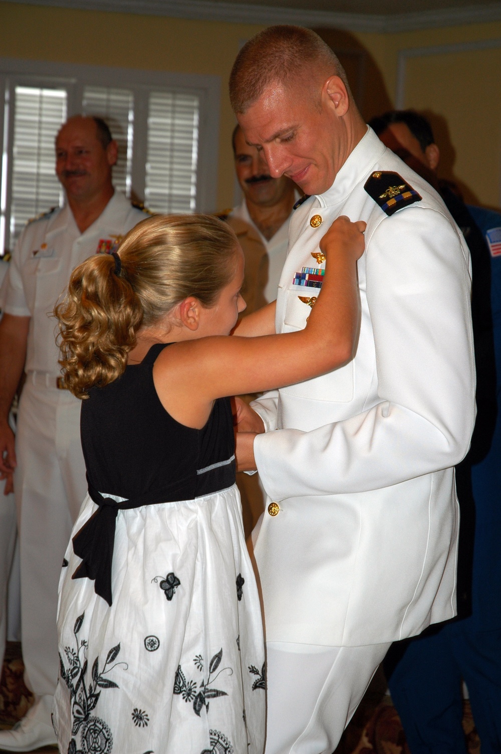 Winging ceremony