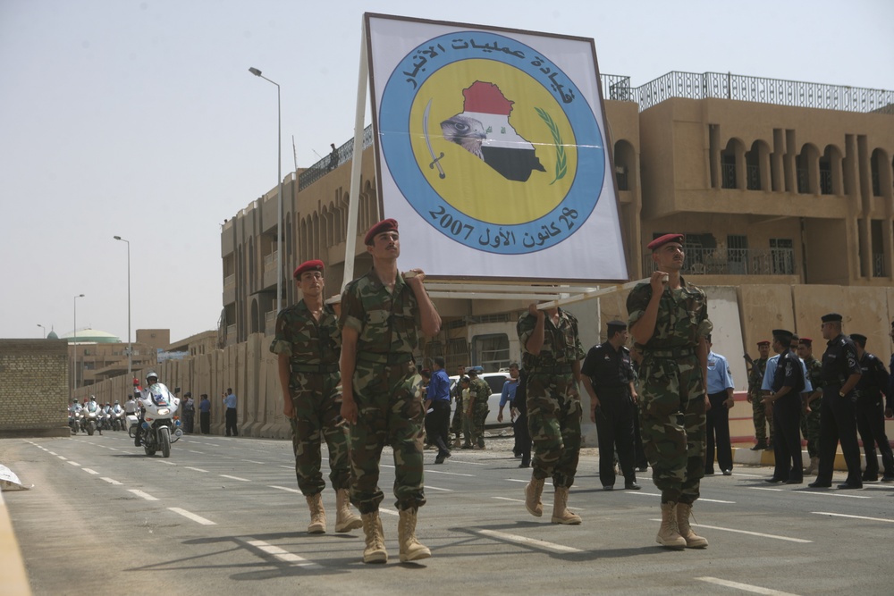 Al Anbar Provincial Iraqi Control Ceremony