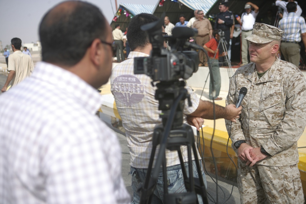Al Anbar Provincial Iraqi Control Ceremony