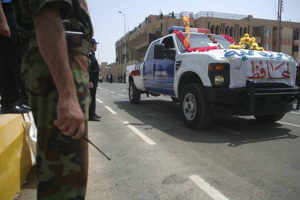Al Anbar Provincial Iraqi Control Ceremony