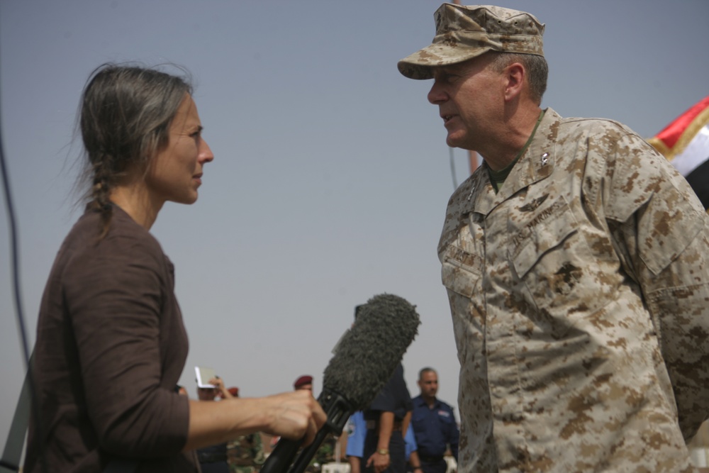 Al Anbar Provincial Iraqi Control Ceremony