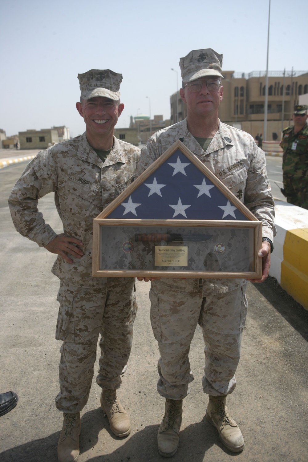 Al Anbar Provincial Iraqi Control Ceremony