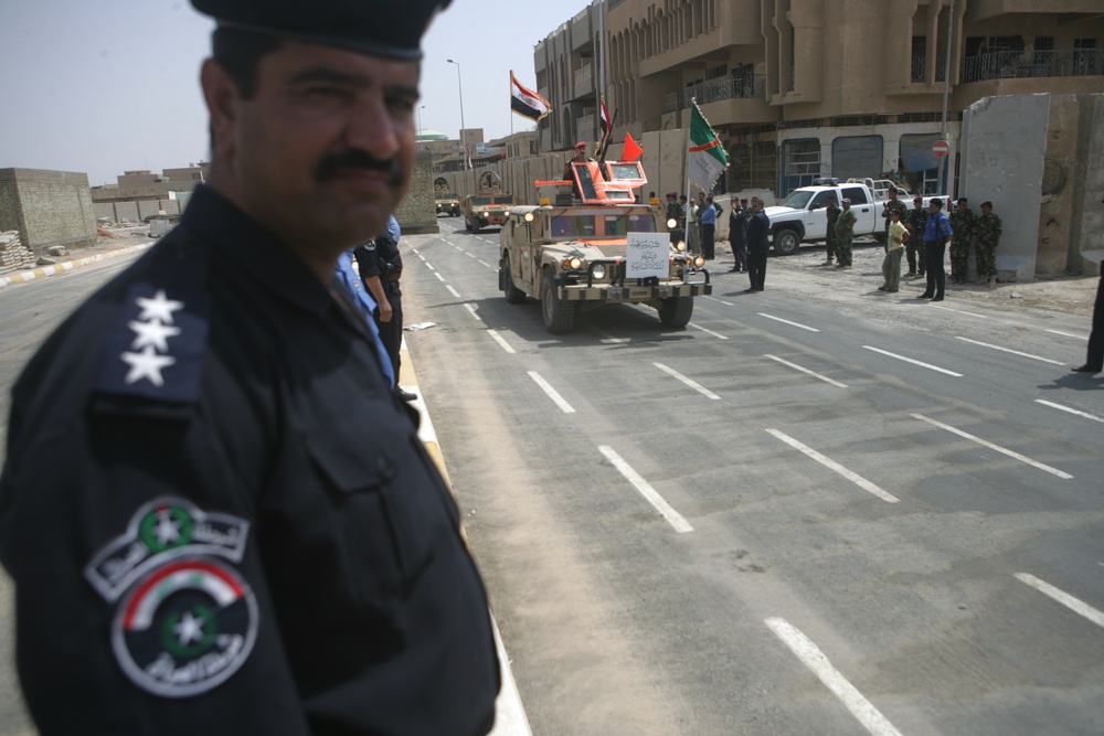 Al Anbar Provincial Iraqi Control Ceremony