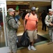 Louisiana National Guard Soldiers provide security as New Orleans residents return home