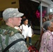 Louisiana National Guard Soldiers provide security as New Orleans residents return home