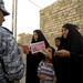 Leaflet distribution by Iraqi national police