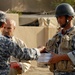 Leaflet distribution by Iraqi national police