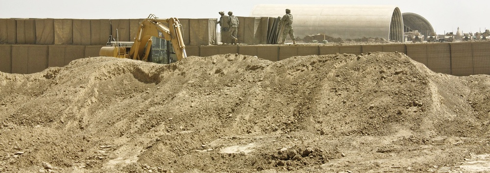 Long Knives build Forward Operating Base Hunter