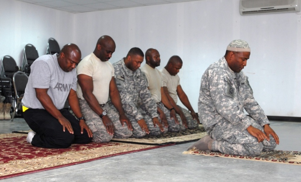 Muslim chaplain covers lots of ground to serve Soldiers