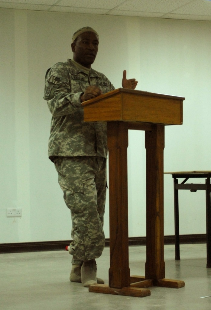 Muslim chaplain covers lots of ground to serve Soldiers