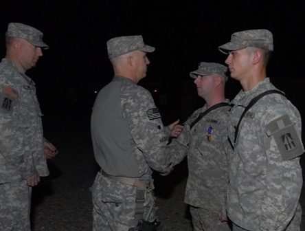 Soldiers Assigned to Team Delta, Task Force 1-293rd Infantry Battalion Receive Awards