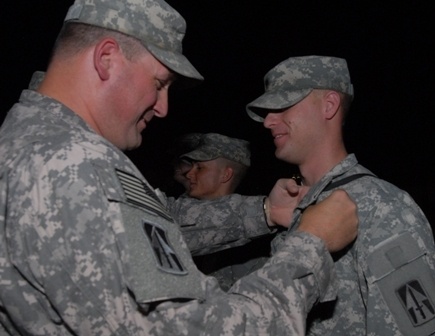 Soldiers Assigned to Team Delta, Task Force 1-293rd Infantry Battalion Receive Awards