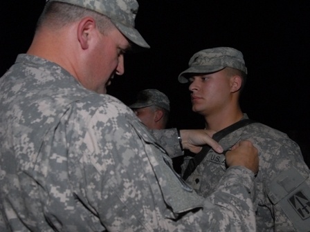 Soldiers Assigned to Team Delta, Task Force 1-293rd Infantry Battalion Receive Awards