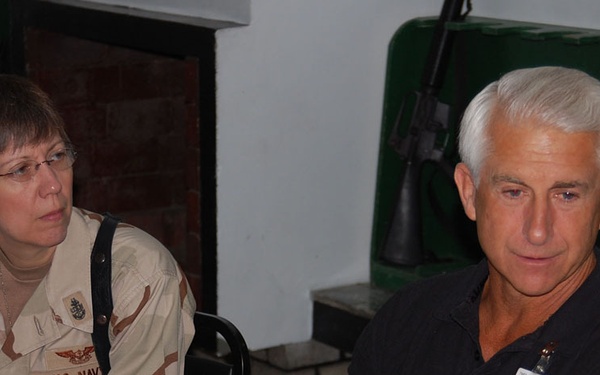 6 congressional delegates visit Camp Eggers