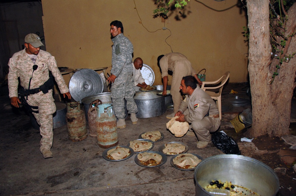 Soldiers Celebrate Ramadan