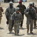 U.S. Soldiers Conduct Battlefield Circulation Patrol