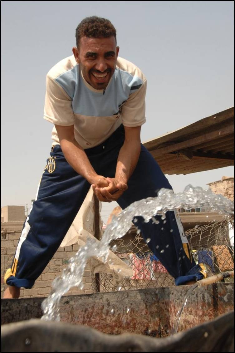Life returning to normal in northwest Baghdad