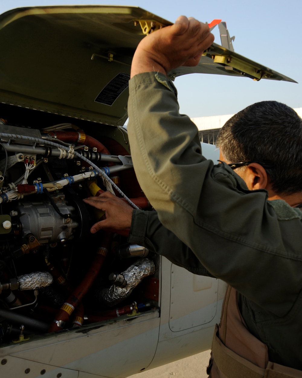 First All Iraqi Air Force Flight Crew Fly A King Air 350 LTA