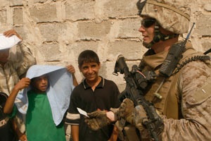 3/6 conducts badge operation for Fallujah