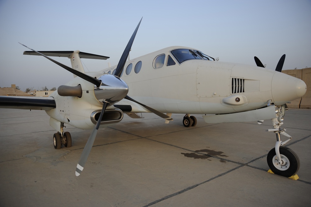 First All Iraqi Air Force Flight Crew Fly A King Air 350 LTA