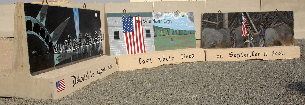 9/11 Memorial Displays Airman's Artistic Side