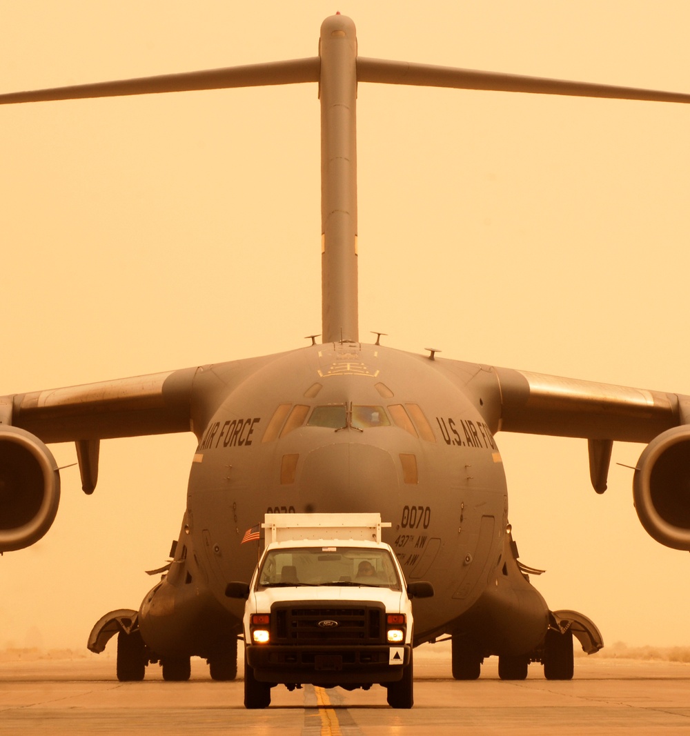 Haboob in Iraq