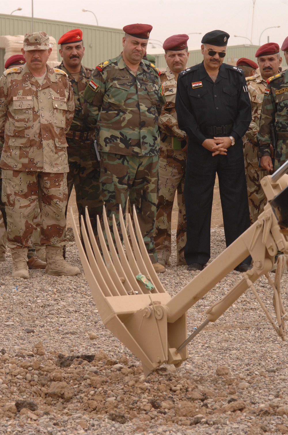 Iraqi Army EOD Graduation