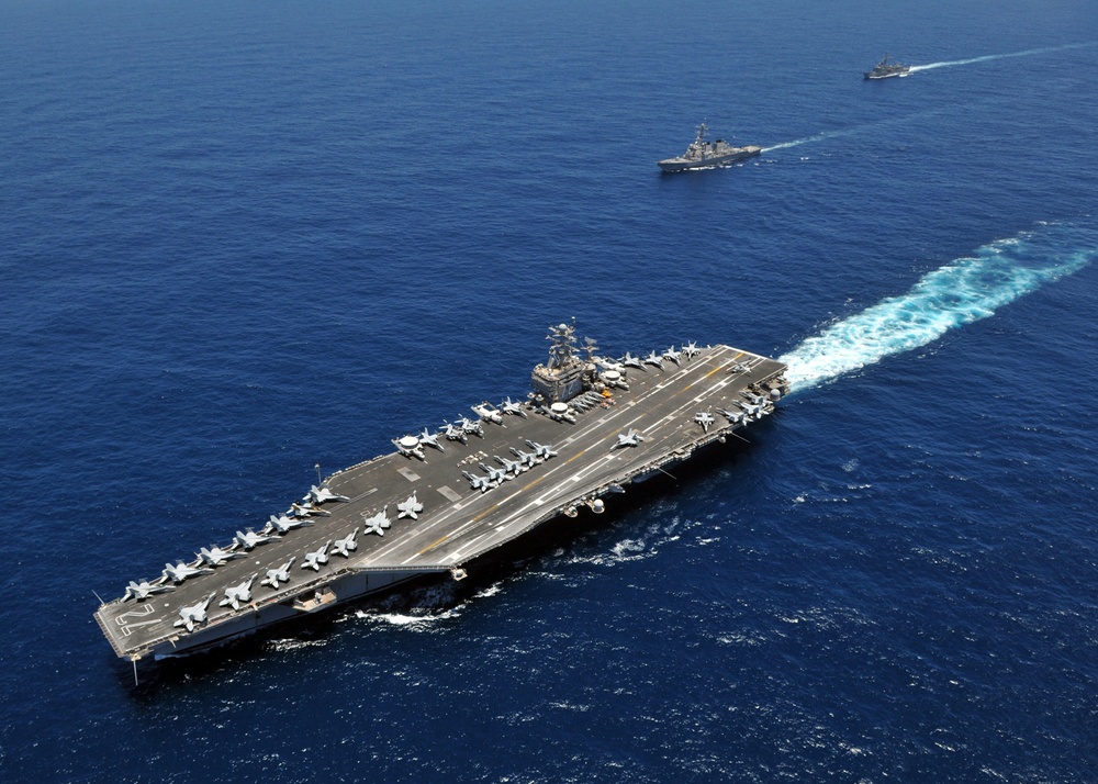 DVIDS - Images - The Abraham Lincoln Strike Group Passes Through the ...