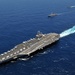 The Abraham Lincoln Strike Group Passes Through the Indian Ocean