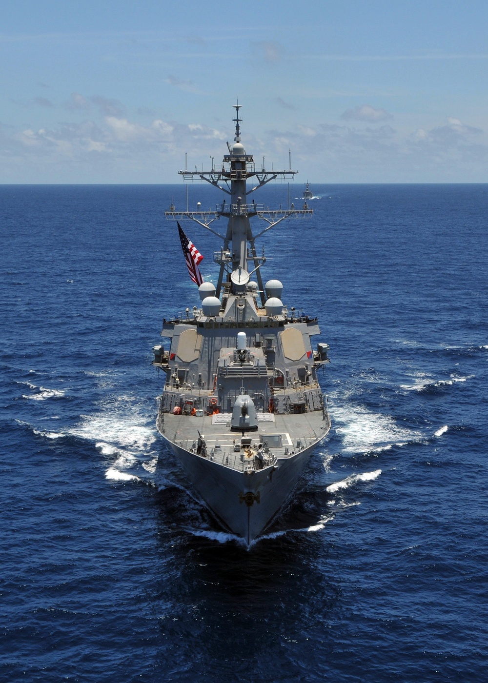 The Abraham Lincoln Strike Group Passes Through the Indian Ocean