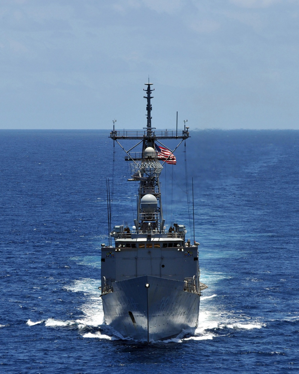 The Abraham Lincoln Strike Group Passes Through the Indian Ocean