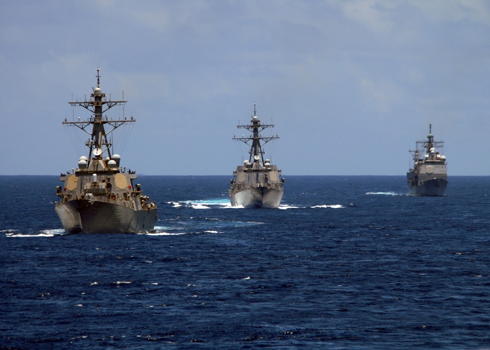 Abraham Lincoln Strike Group Photo Exercise