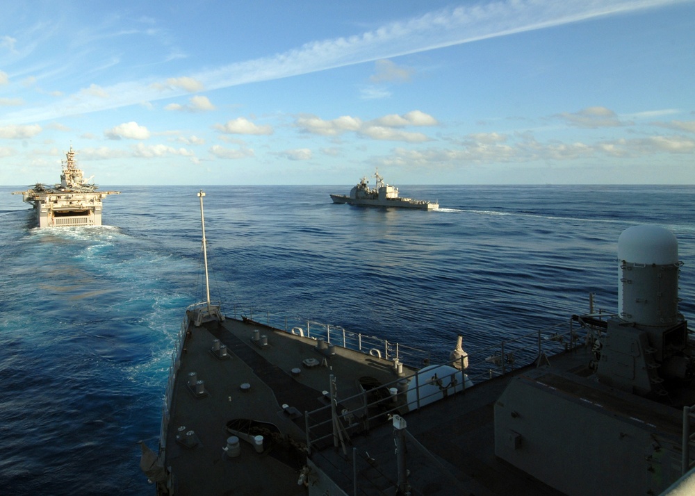 Iwo Jima Expeditionary Strike Group Transits the Atlantic