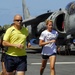 Sailors, Marines Participate in 5K Run aboard USS Iwo Jima Flight Deck